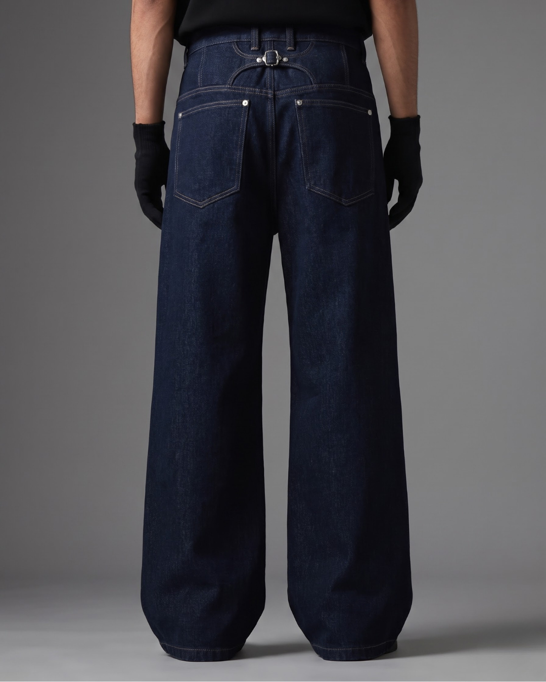 Apex Rivet Wide-Leg Jeans