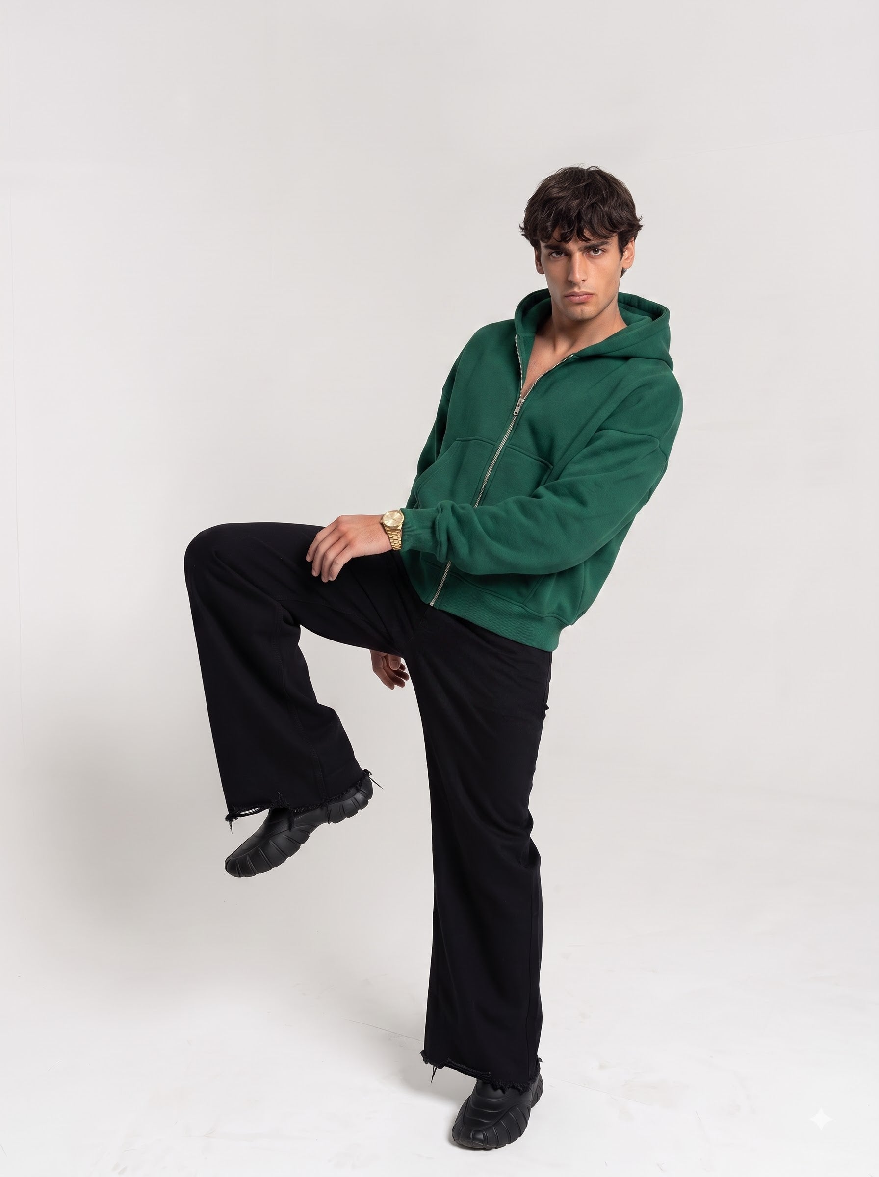 Evergreen Zip Hoodie