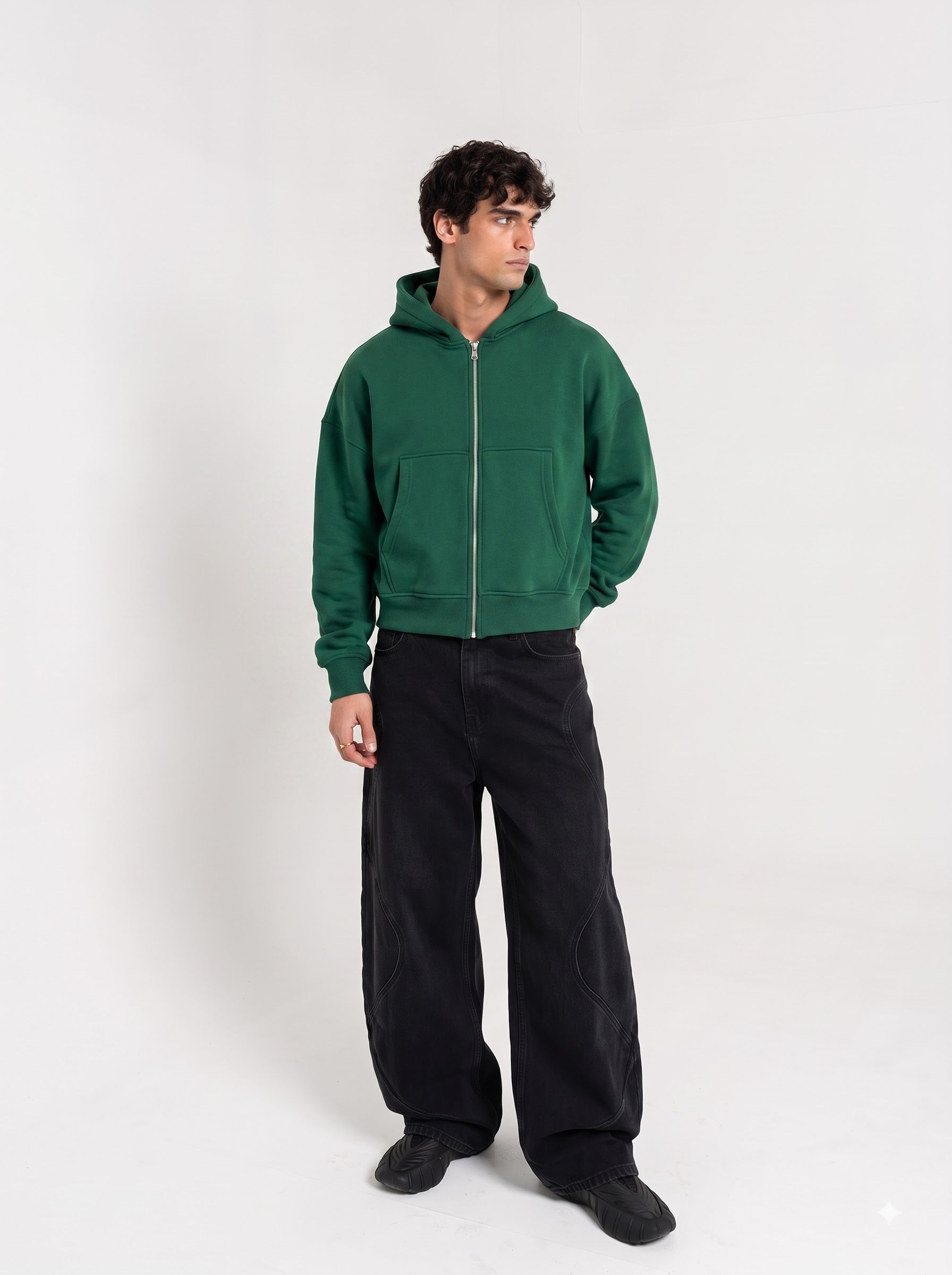 Evergreen Zip Hoodie