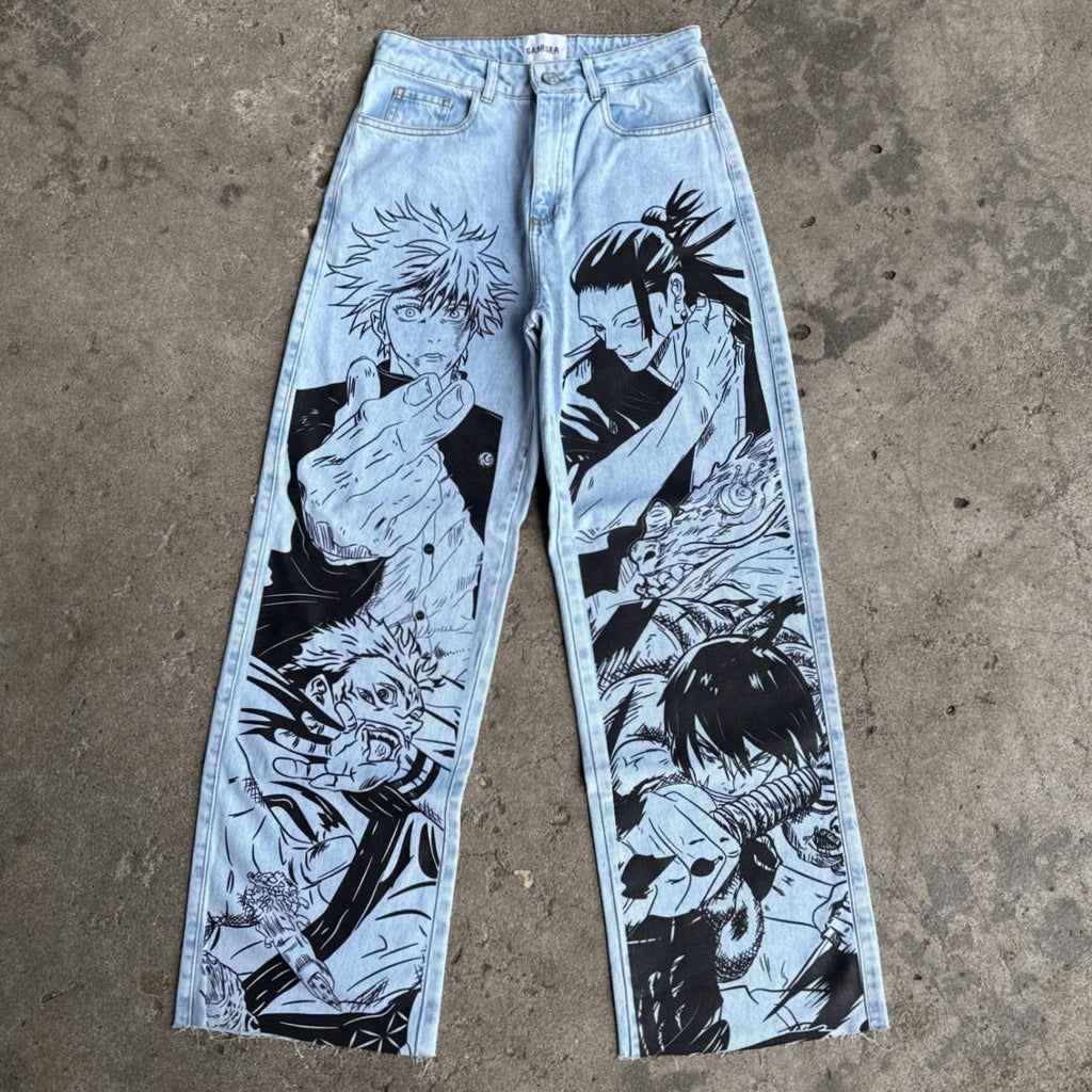 Cursed Ink Anime Denim