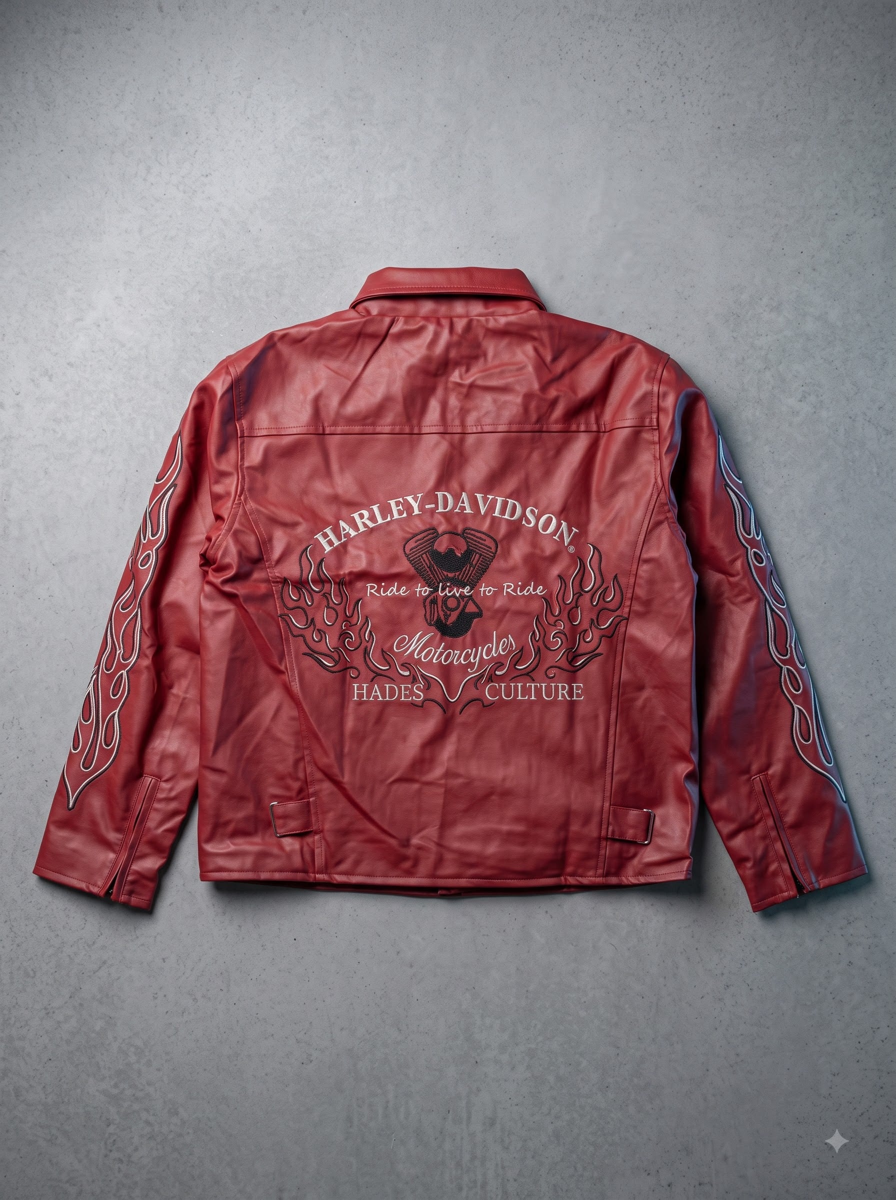 Inferno Rider Leather Jacket