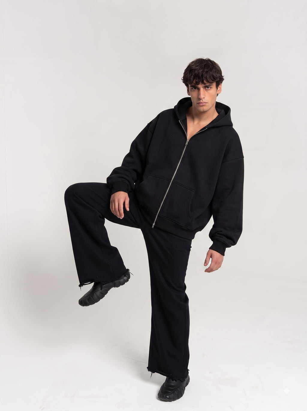 Midnight Zip Hoodie