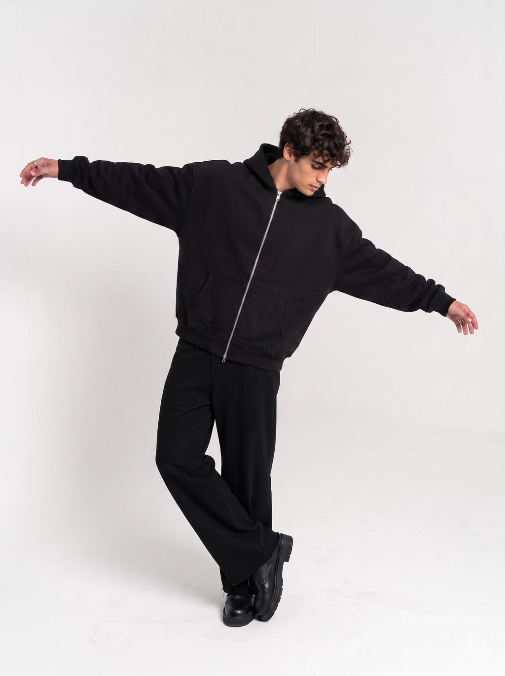 Midnight Zip Hoodie