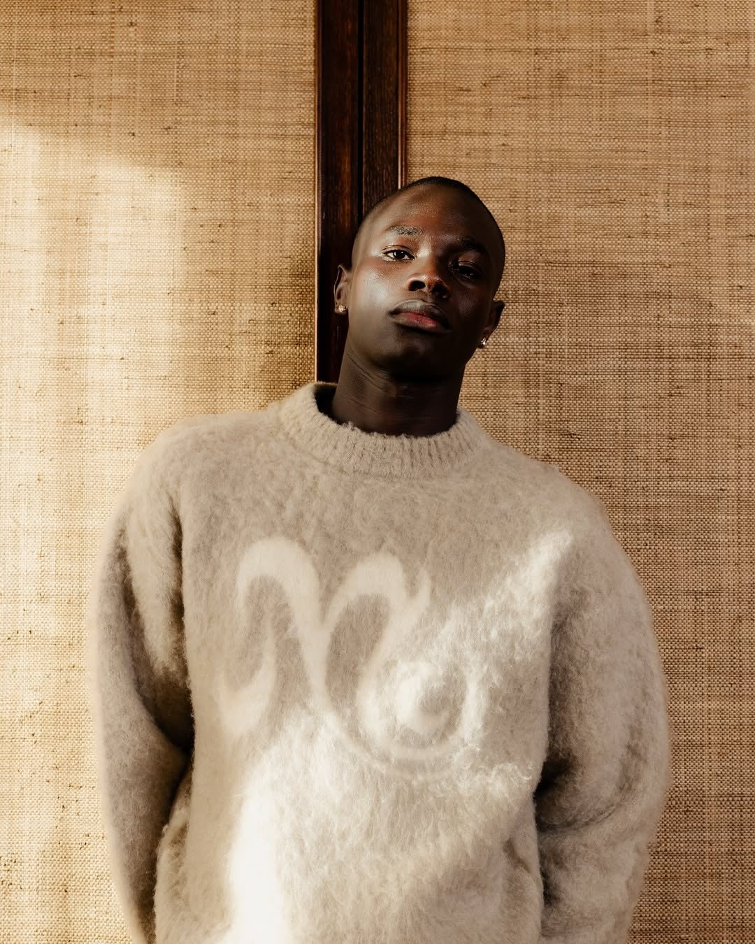 Pearl Mist Mohair Sweater