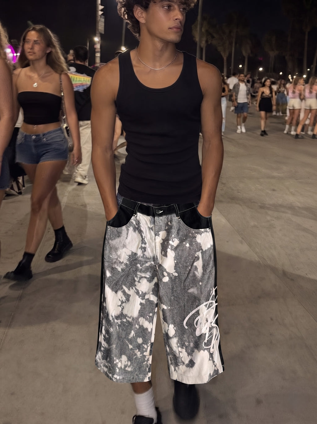 Mono Drift Denim Shorts