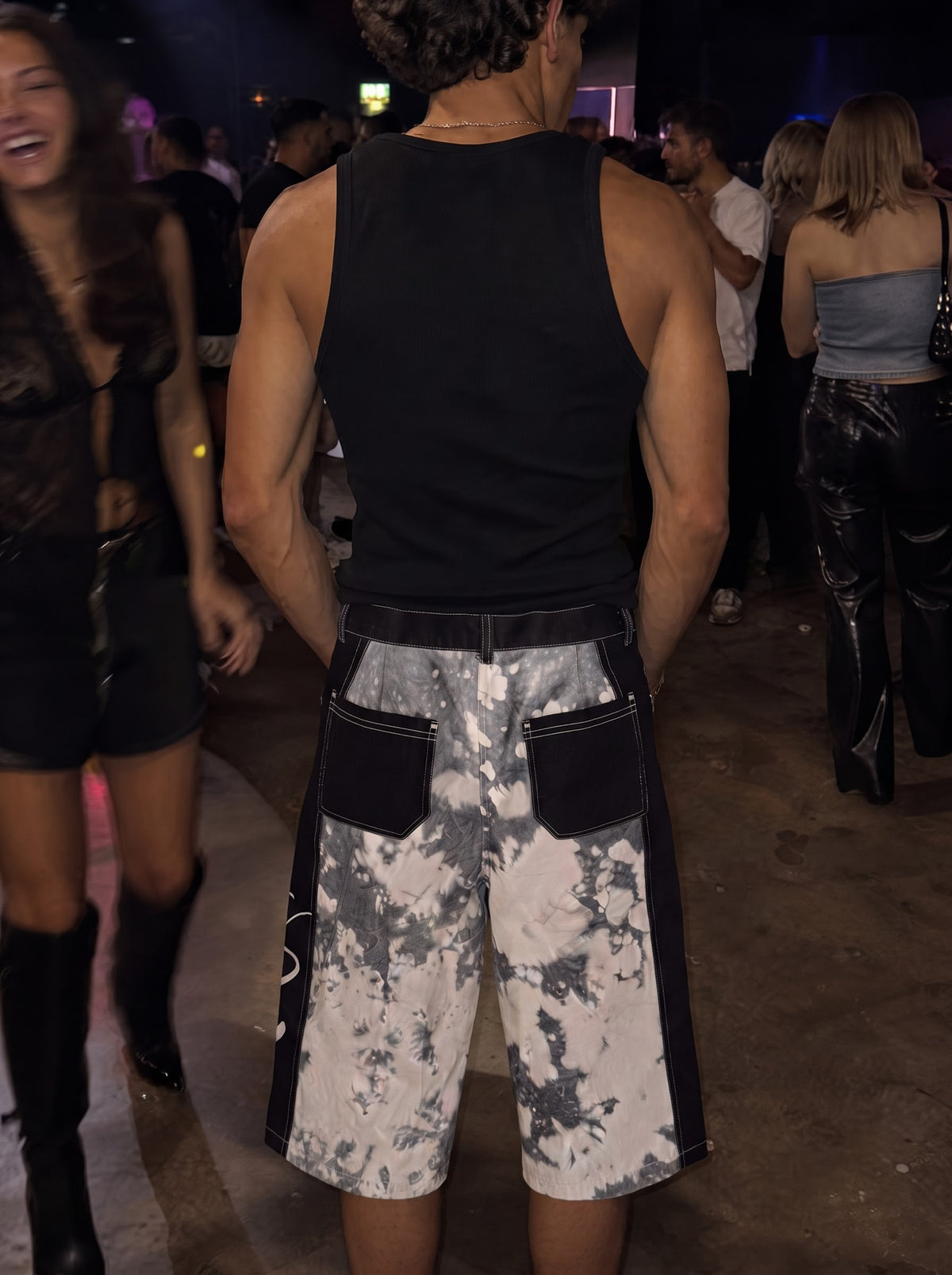 Mono Drift Denim Shorts
