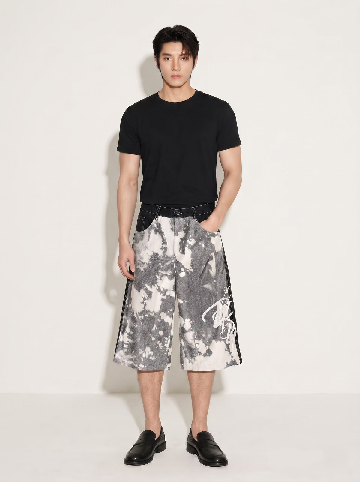 Mono Drift Denim Shorts