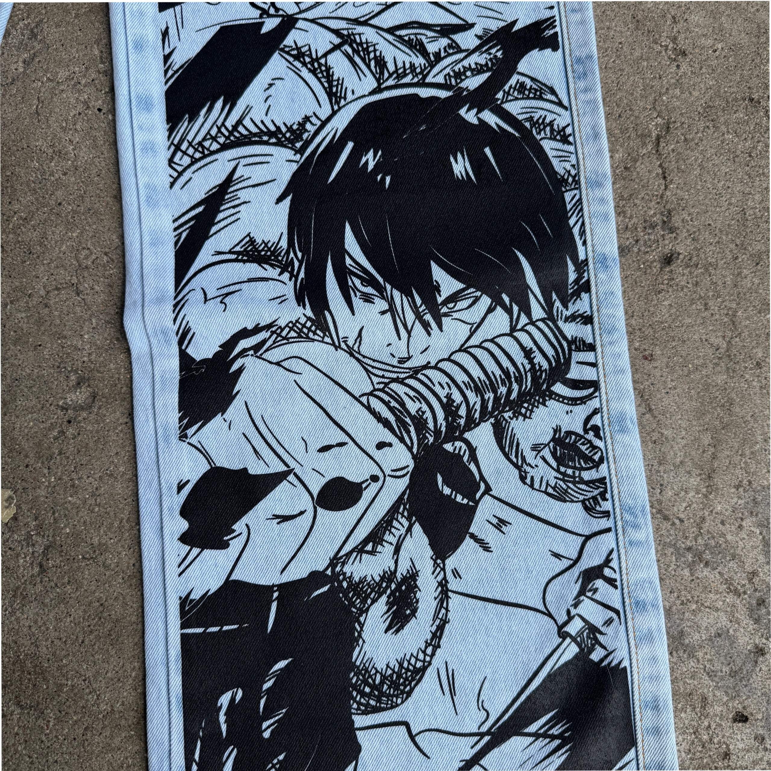Cursed Ink Anime Denim