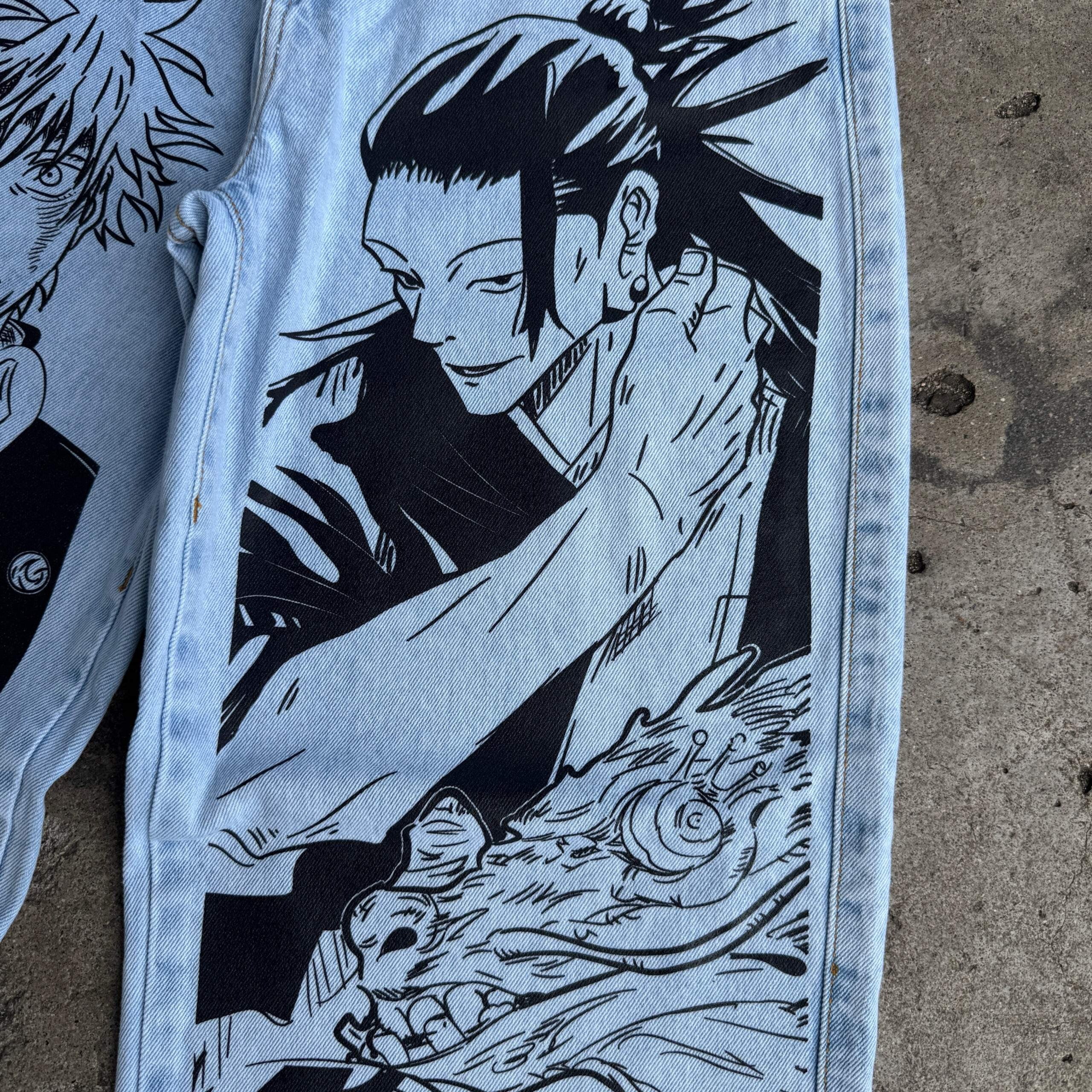 Cursed Ink Anime Denim