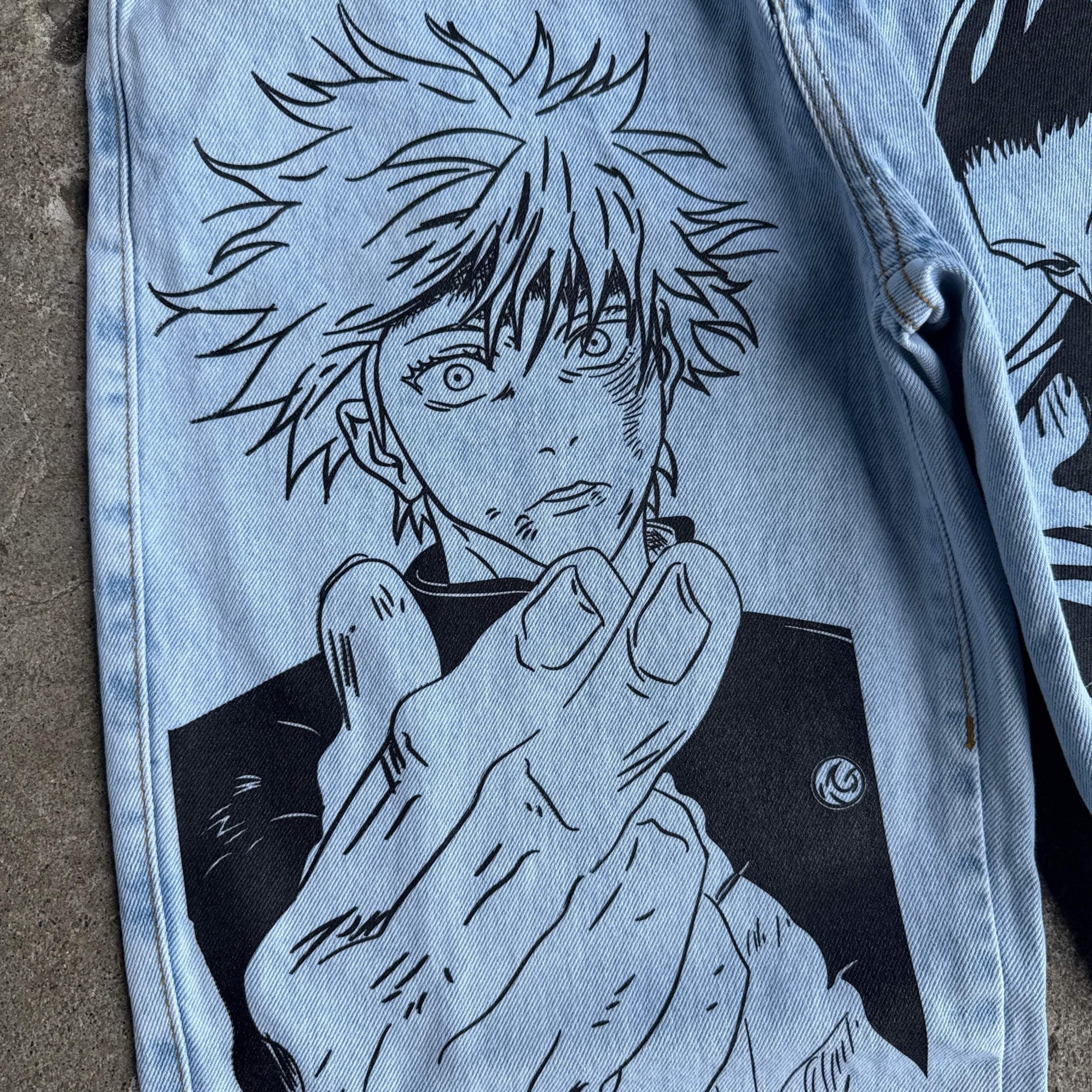 Cursed Ink Anime Denim
