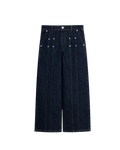 Apex Rivet Wide-Leg Jeans