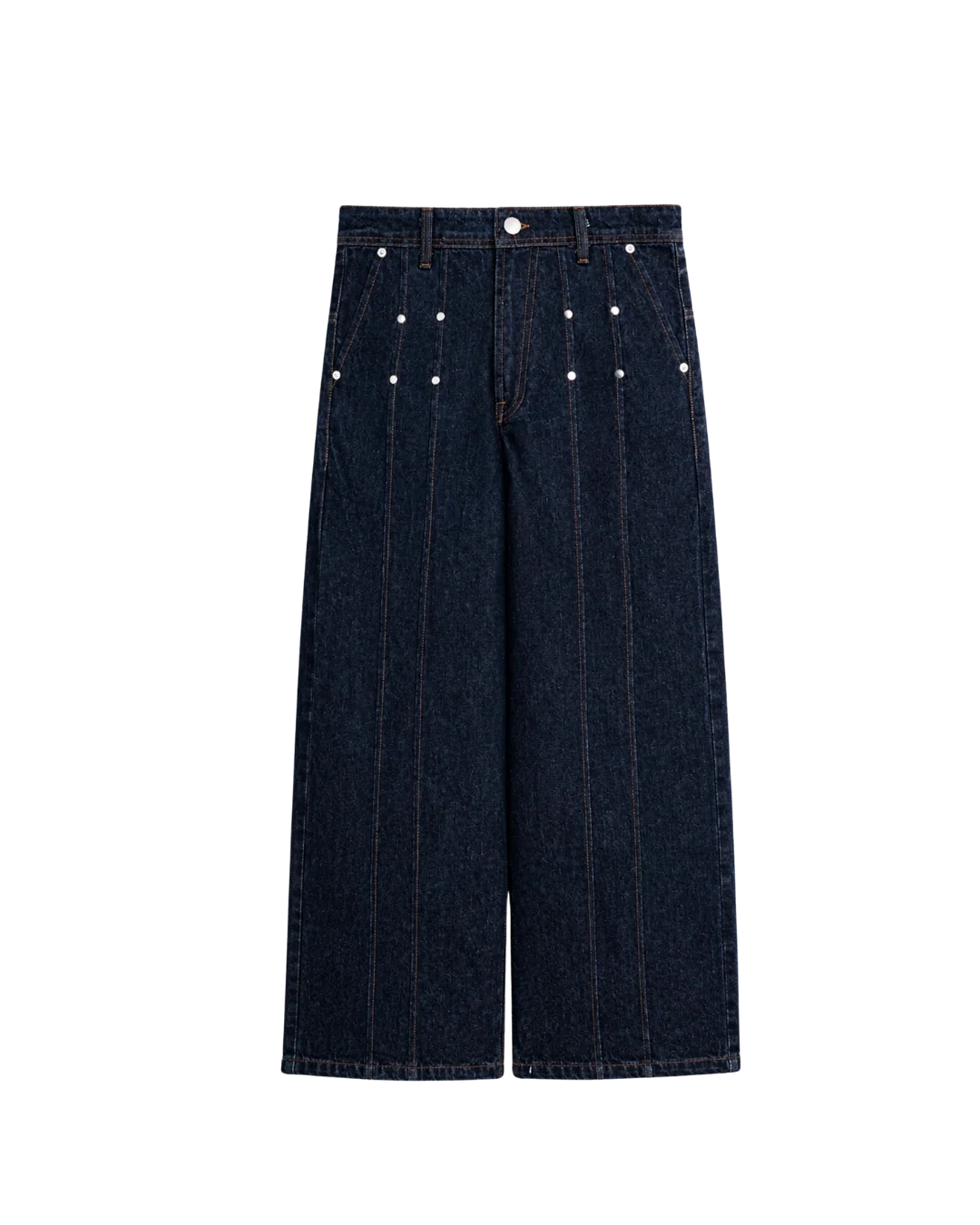 Apex Rivet Wide-Leg Jeans